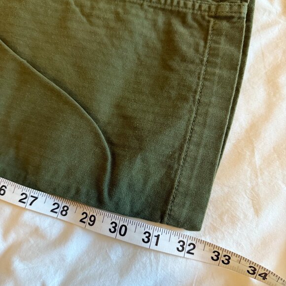 COE Studio Herringbone Pants in Olive Size 38 - Picture 8 of 8